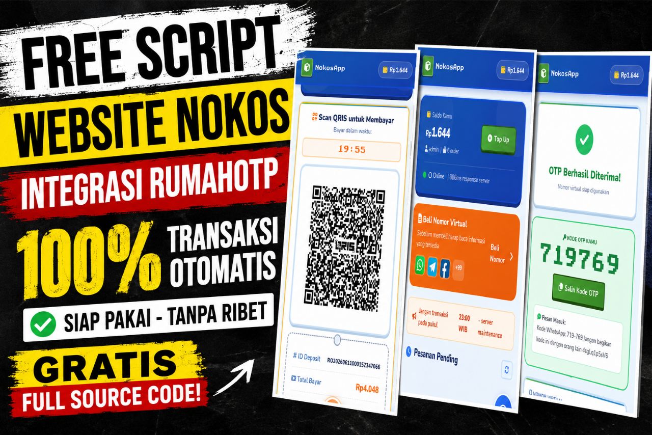 SCRIPT WEBSITE NOKOS